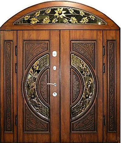 Входная дверь Massive-48 (Массив дерева) - внешняя сторона