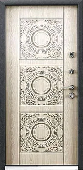 Входная дверь Mesonet-8 (Порошковое напыление / МДФ Винорит) - внутренняя сторона